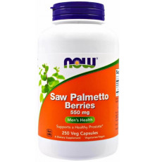 Со Пальметто Now Foods Saw Palmetto 550 мг 250 вег капсул