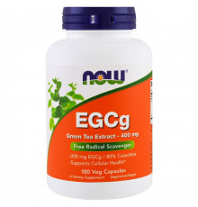 Зелений чай Now Foods EGCg Green Tea 400 мг 180 капсул