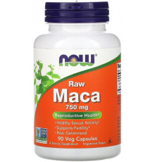 Мака Now Foods Maca 750 мг 90 вегетаріанських капсул