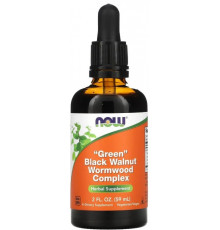 Чорний горіх і полин Now Foods Black Walnut Wormwood 59 мл