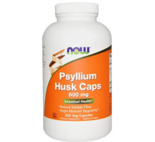 Подорожник (лушпиння із насіння) Now Foods Psyllium Husk 500 мг 500 вег капс