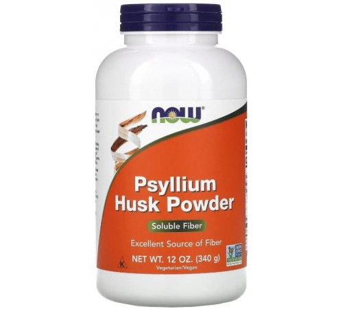 Подорожник Now Foods Psyllium Husk 340 г
