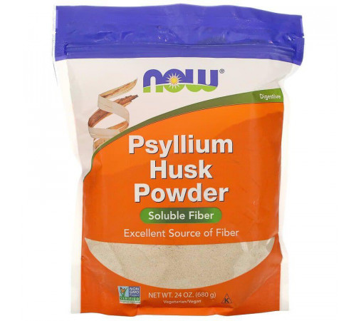 Псиліум Now Foods Psyllium Husk 680 грам
