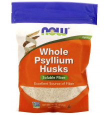 Подорожник (ціла лушпайка)  Now Foods Whole Psyllium Husks 454 г