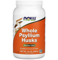 Псиліум (цільне лушпиння подорожника) Now Foods Whole Psyllium Husks 680 г