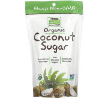 Кокосовый сахар Now Foods Coconut Sugar Real Food 454 грамм