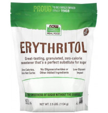 Еритритол Now Foods Erythritol 1134 грам