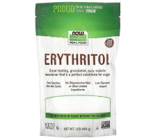 Еритритол  Now Foods Erythritol 454 грам