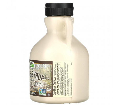 Кленовый сироп Now Foods Maple Syrup Real Food 473 мл