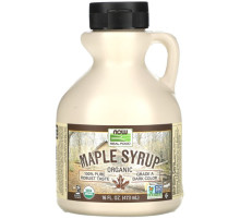 Кленовый сироп Now Foods Maple Syrup Real Food 473 мл