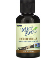 Стевія Now Foods Better Stevia 59 мл ваніль