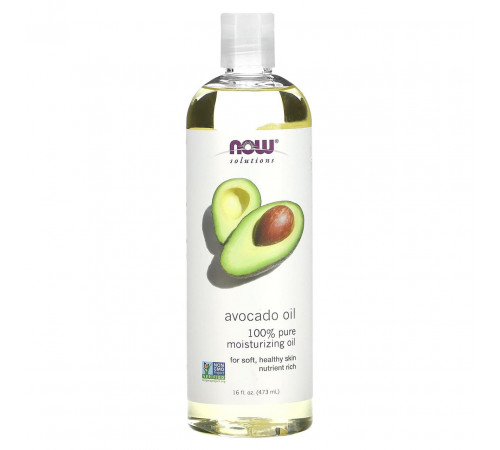 Масло авокадо Now Foods Solutions  Avocado Oil 473 мл