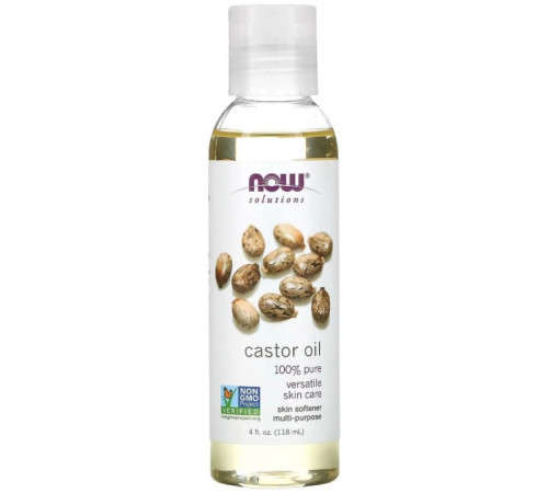 Касторова олія Now Foods Castor Oil 118 мл