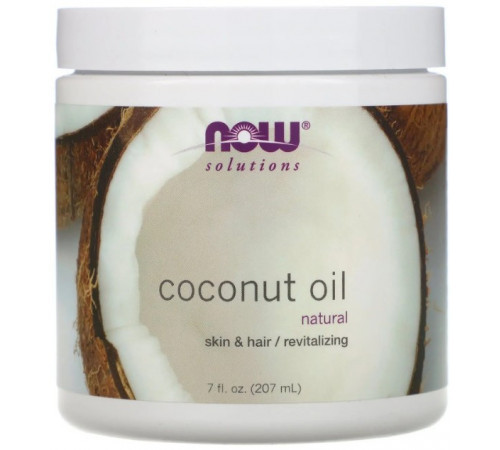 Кокосова олія Now Foods Coconut Oil 207 мл