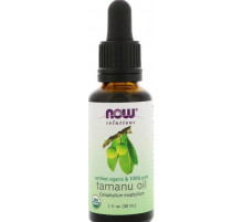 Олія таману Solutions Tamanu Oil Now Foods 30 мл