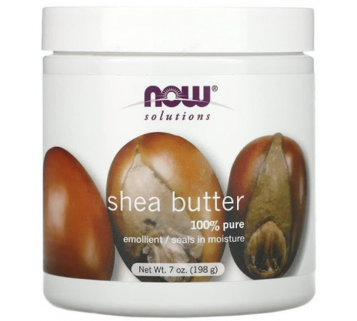 Масло ши Now Foods Shea Butter 198 грамм