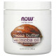 Масло какао з маслом жожоба Now Foods Solutions Cocoa Butter Jojoba Oil 184 мл