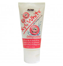 Зубний гель дитячий Now Foods Solutions Kids Toothpaste Gel 85 г жувальна гумка