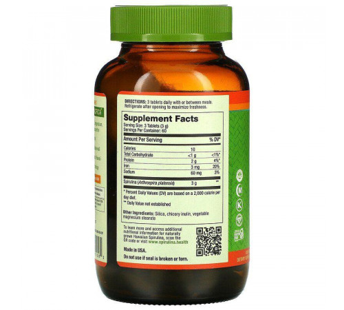 Спіруліна Nutrex Hawaii Spirulina180 таб