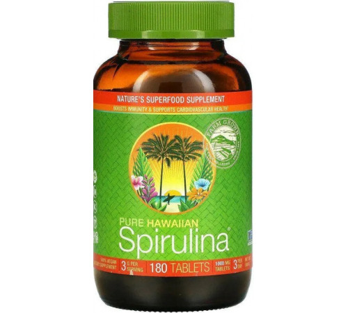 Спіруліна Nutrex Hawaii Spirulina180 таб