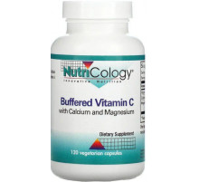 Витамин C с кальцием и магнием для пищеварительной системы Nutricology Vitamin C 120 вег капс