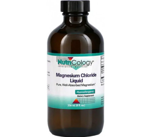 Магний хлорид Nutricology Magnesium Chloride 236 мл жидкий