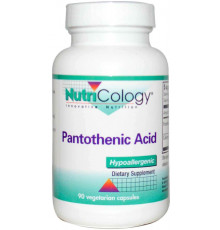 Пантотенова кислота для шкіри Nutricology Pantothenic Acid 90 капс