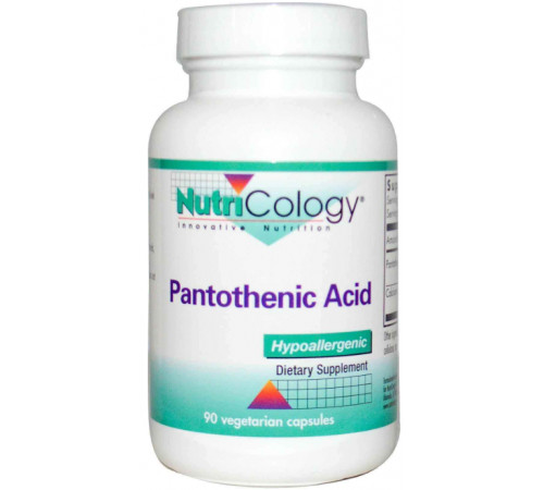 Пантотенова кислота для шкіри Nutricology Pantothenic Acid 90 капс