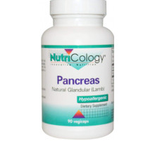 Підшлункова залоза (овеча) при проблемах із травленням Nutricology Pancreas 90 капс