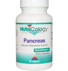 Підшлункова залоза (овеча) при проблемах із травленням Nutricology Pancreas 90 капс