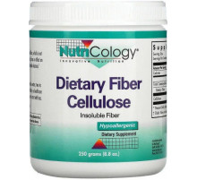 Волокно натуральное целлюлозы Nutricology Dietary Fiber Cellulose 250 г