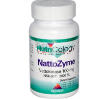 Наттокіназа Nutricology NattoZyme Nattokinase 100 мг 60 капс