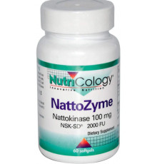 Наттокіназа Nutricology NattoZyme Nattokinase 100 мг 60 капс