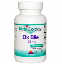 Екстракт бичачої жовчі Nutricology Ox Bile 180 капс