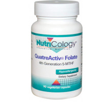 Фолиевая кислота для женского здоровья  5-MTHF Nutricology QuatreActiv Folate 90 капс