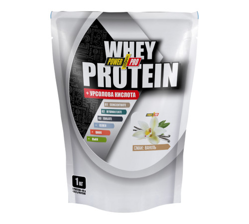 Протеїн Power Pro Whey Protein 1000 г ванільне морозиво
