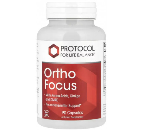 Підтримка роботи мозку Protocol for Life BalanceOrtho Focus 90 капс