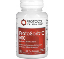 Вітамін С комплекс Protocol for Life Balance ProtoSorbC 500 100 капс