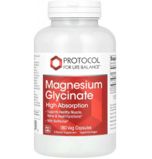 Магнію гліцинат Protocol for Life Balance Magnesium Glycinate 180 капс