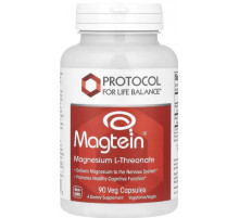 Магній L-треонат Protocol for Life Balance Magnesium L-Threonate 90 капс
