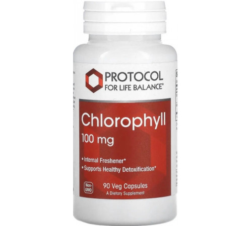 Хлорофіл Protocol for Life Balance Chlorophyll 100 мг 90 капс