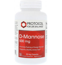 D-Манноза Protocol for Life Balance  D-Mannose 500 мг 90 капс