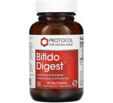Пробіотики для травлення Protocol for Life Balance Bifido Digest 60 капс
