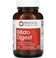Пробіотики для травлення Protocol for Life Balance Bifido Digest 60 капс