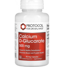 Кальцій D-глюкарат Protocol for Life Balance Calcium D-Glucarate 500 мг 90 капс