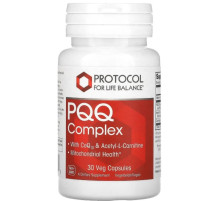 Пірролохінолінхінон Protocol for Life Balance PQQ Complex 30 вег капс