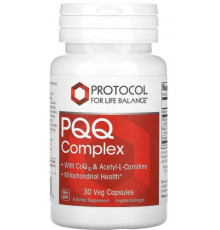 Пірролохінолінхінон Protocol for Life Balance PQQ Complex 30 вег капс