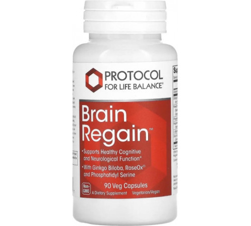 Комплекс для мозгу Protocol for Life Balance  Brain Regain 90 вег капс