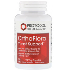 Підтримка кишкової мікрофлори Protocol for Life Balance OrthoFlora Yeast Support 90  капс