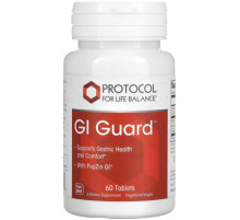 Поддержка кишечной микрофлоры Protocol for Life Balance GI Guard 60 таб